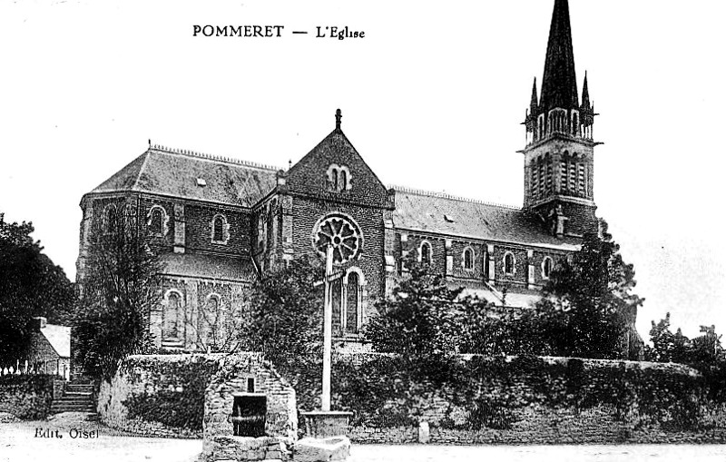 Eglise de Pommeret (Bretagne).