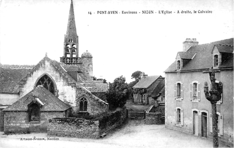 Eglise de Pont-Aven (Bretagne).