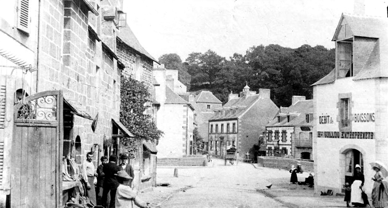 Ville de Pont-Aven (Bretagne).