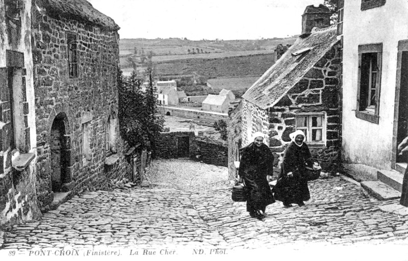 Ville de Pont-Croix (Bretagne).