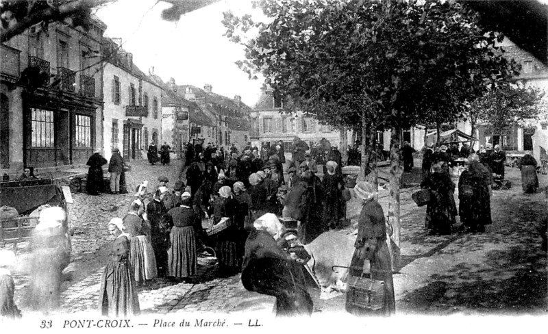 Ville de Pont-Croix (Bretagne).