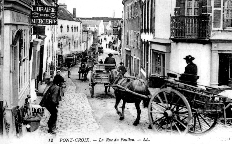 Ville de Pont-Croix (Bretagne).