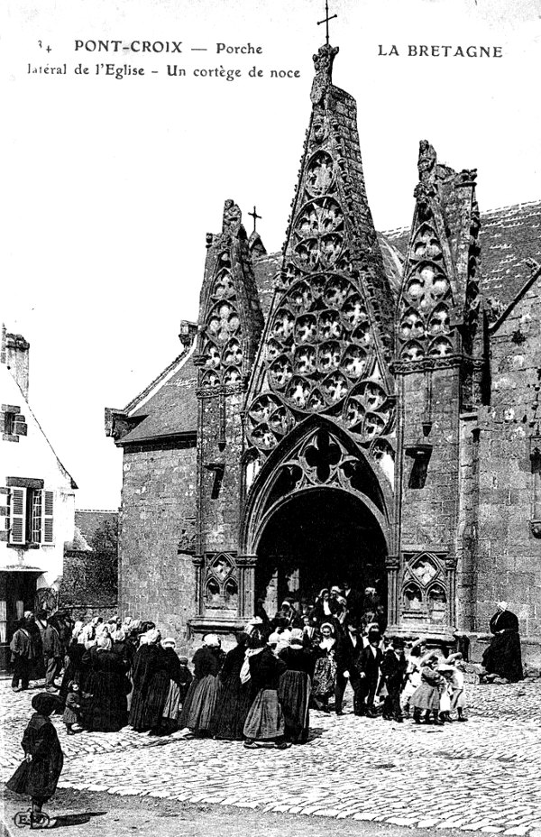 Eglise de Pont-Croix (Bretagne).