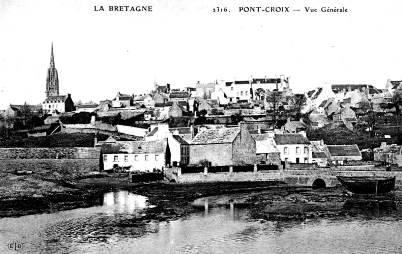 Ville de Pont-Croix (Bretagne).