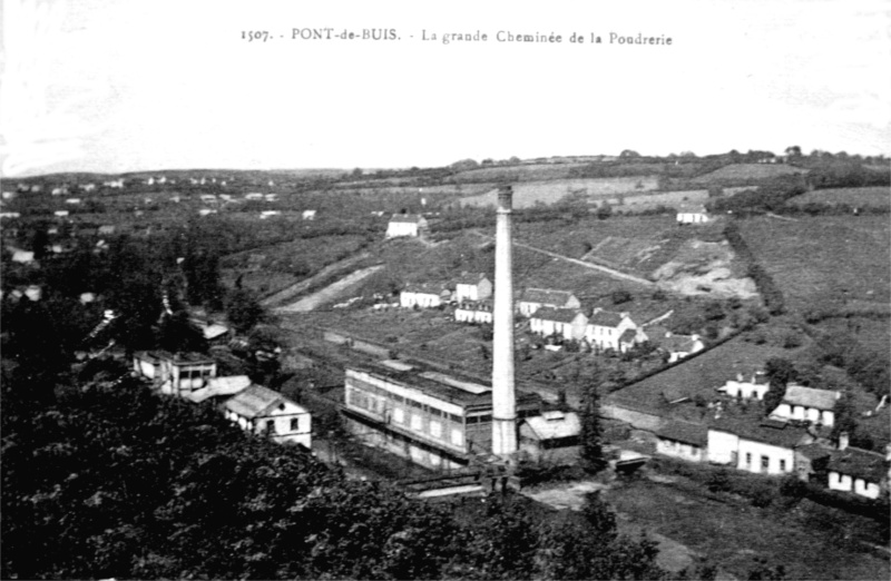 Ville de Pont-de-Buis-les-Quimerch (Bretagne).