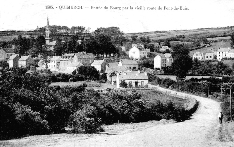 Ville de Pont-de-Buis-les-Quimerch (Bretagne).