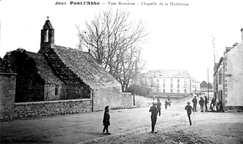 Ville de Pont-l'Abbé (Bretagne) : chapelle de la Madeleine.