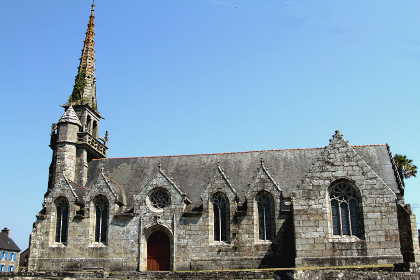 L'glise Saint-Jean-Baptiste de Pont-Melvez (Bretagne)