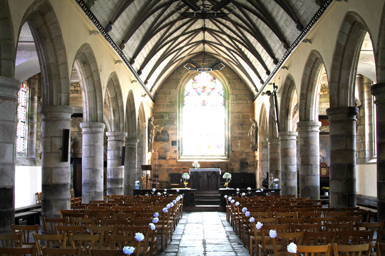 L'glise Saint-Jean-Baptiste de Pont-Melvez (Bretagne)