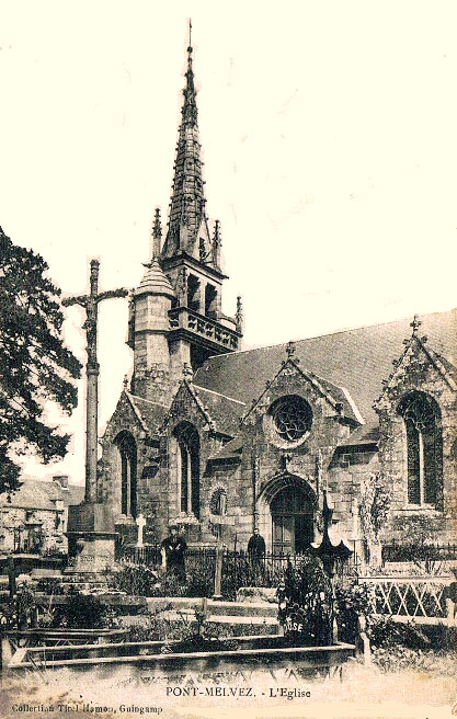 Eglise de Pont-Melvez (Bretagne)