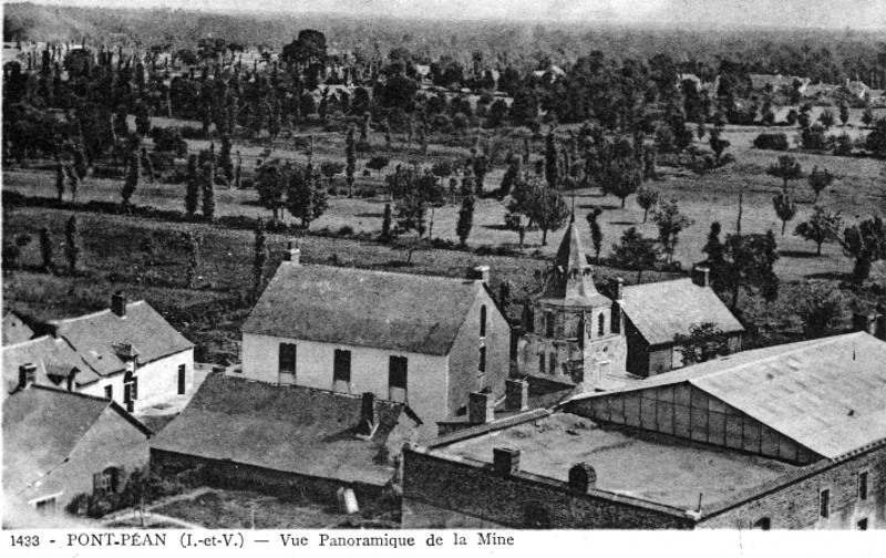 Ville de Pont-Pan (Bretagne).