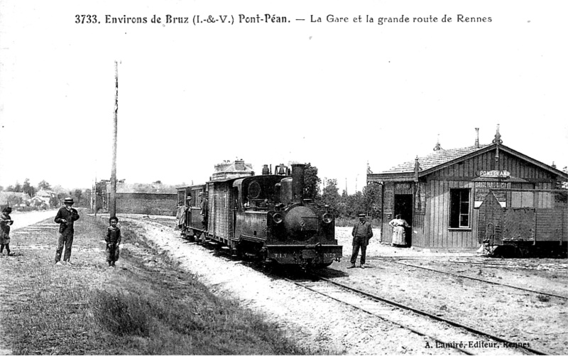 Ville de Pont-Pan (Bretagne).