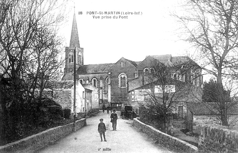 Ville de Pont-Saint-Martin (Bretagne).