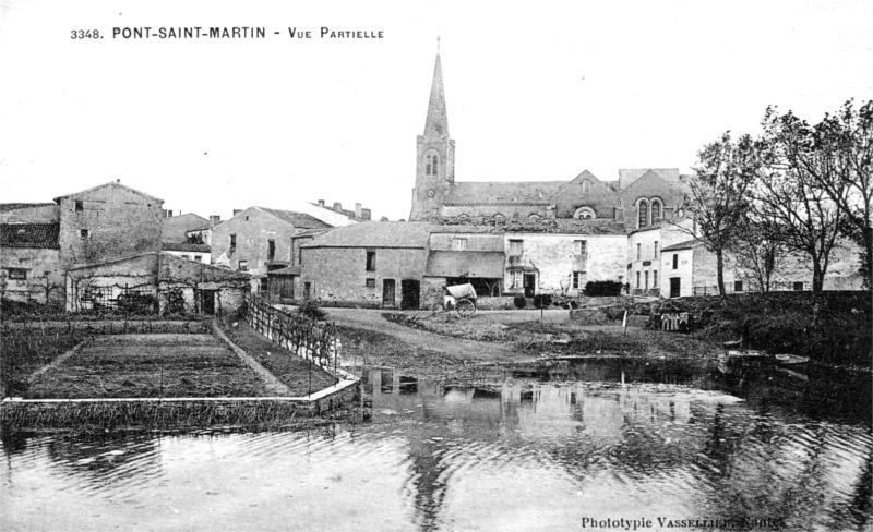 Ville de Pont-Saint-Martin (Bretagne).