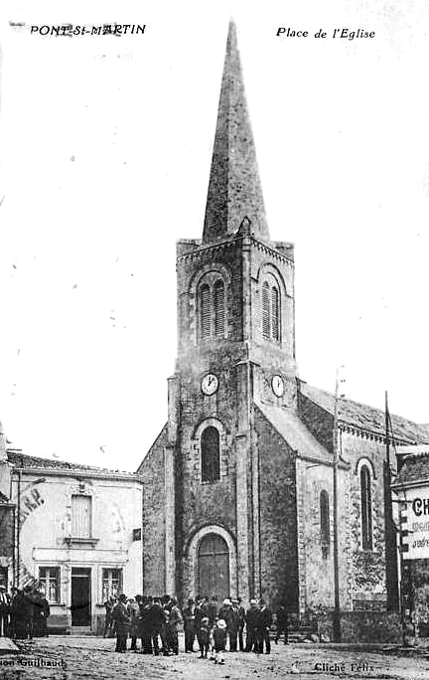 Eglise de Pont-Saint-Martin (Bretagne).