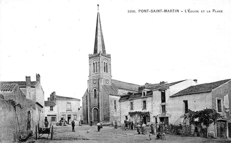 Ville de Pont-Saint-Martin (Bretagne).