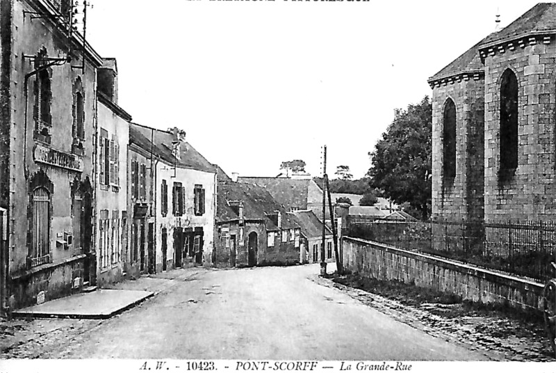 Ville de Pont-Scorff (Bretagne).