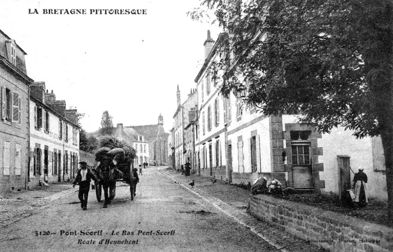 Ville de Pont-Scorff (Bretagne).