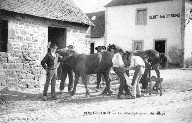 Ville de Pont-Scorff (Bretagne).