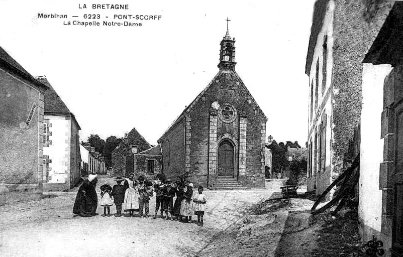 Chapelle Notre-Dame de Pont-Scorff (Bretagne).