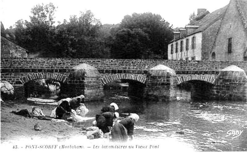 Ville de Pont-Scorff (Bretagne).