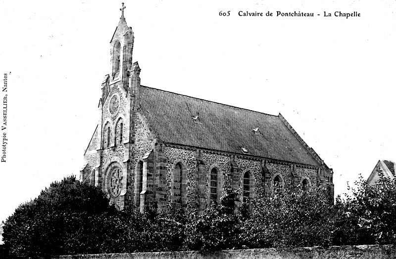 La chapelle du Calvaire de Pontchteau (anciennement en Bretagne).