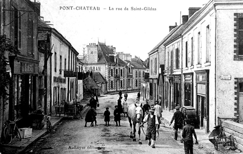 Ville de Pontchteau (anciennement en Bretagne).