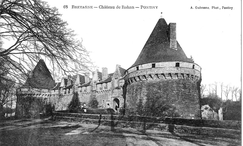 Chteau de Pontivy (Bretagne).