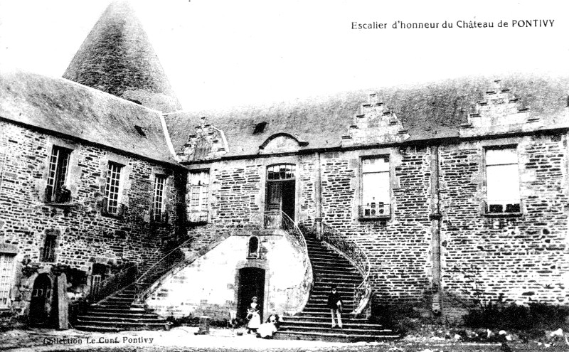Château de Pontivy (Bretagne).