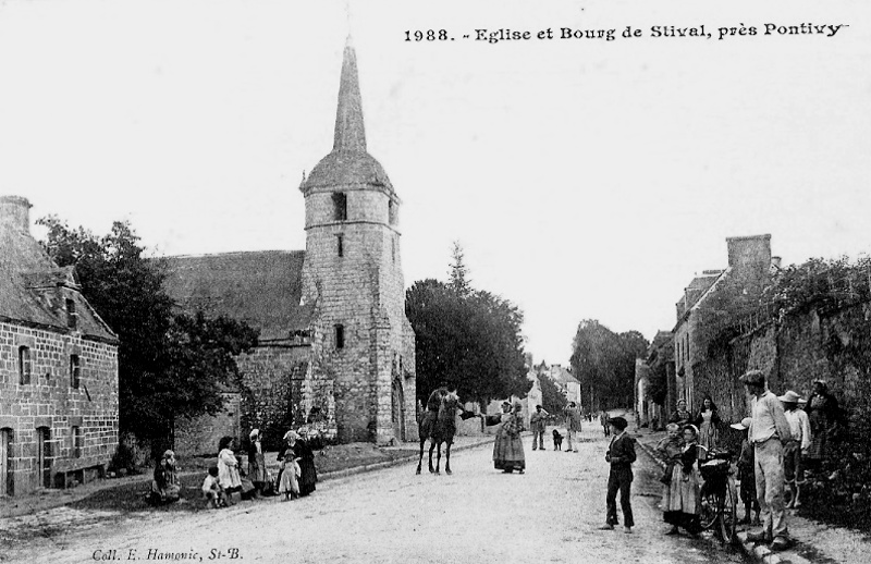 Ville de Pontivy - Stival (Bretagne).