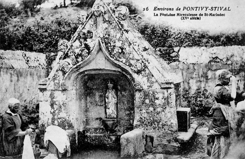 Fontaine de Pontivy - Stival (Bretagne).