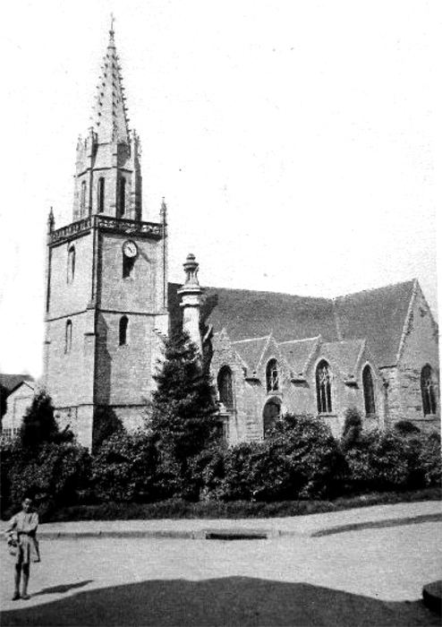 Basilique de Pontivy (Bretagne).