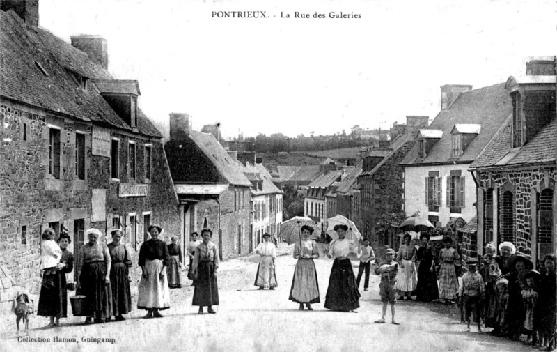 Ville de Pontrieux (Bretagne).