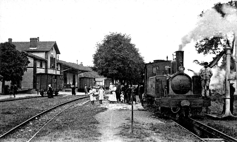 Gare de Pontrieux (Bretagne).