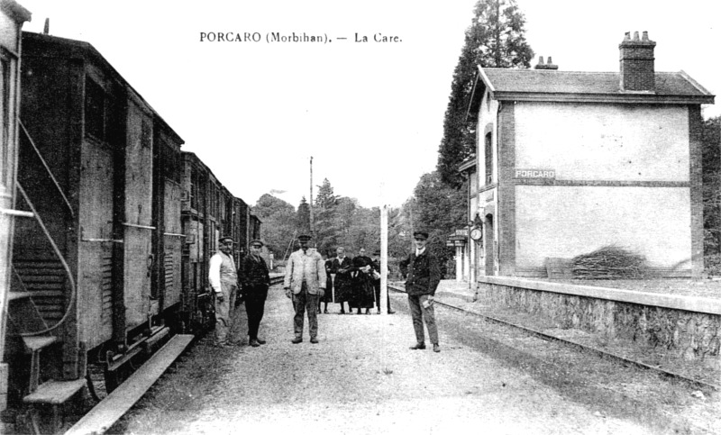 Gare de Porcaro (Bretagne).