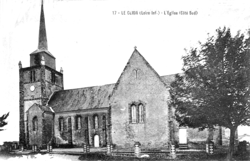 Eglise de Le Clion en Pornic (anciennement en Bretagne).