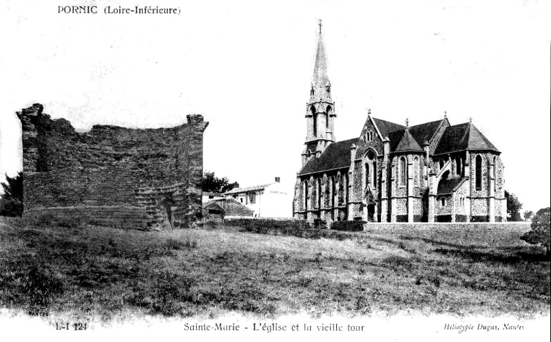 Eglise de Pornic (anciennement en Bretagne).