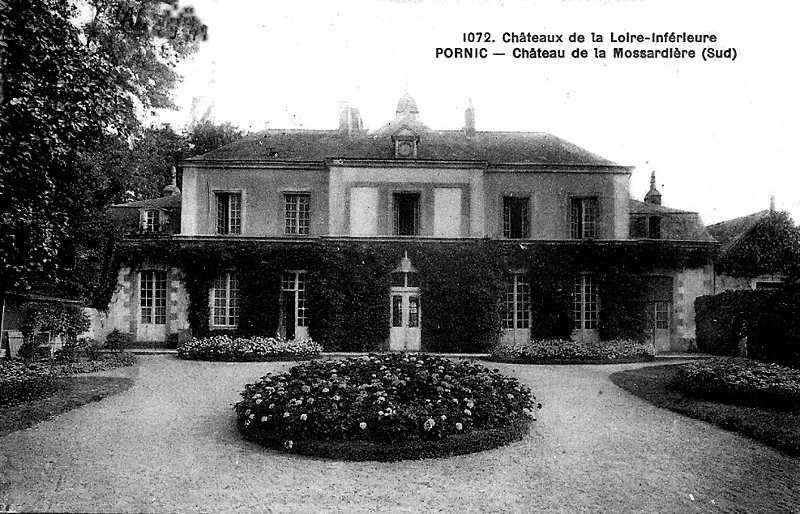 Le manoir de La Mossardire  Pornic (anciennement en Bretagne).