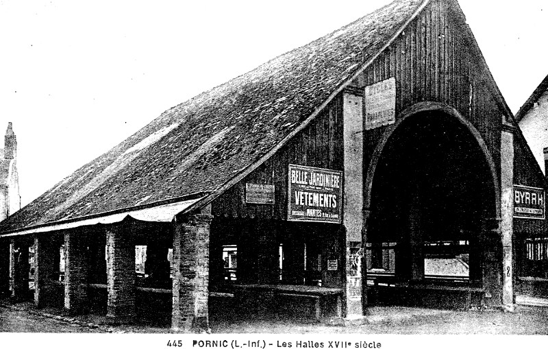 Les halles de Pornic (anciennement en Bretagne).