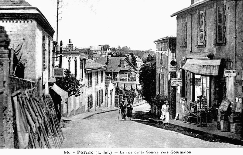 Ville de Pornic (anciennement en Bretagne).