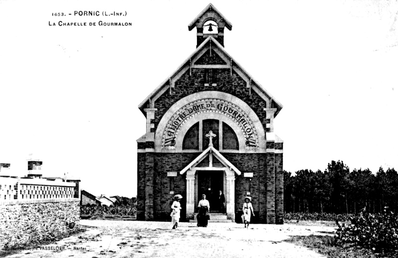 Chapelle de Gourmalon en Pornic (anciennement en Bretagne).