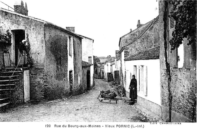 Ville de Pornic (anciennement en Bretagne).