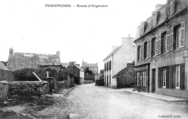 Ville de Porspoder (Bretagne).