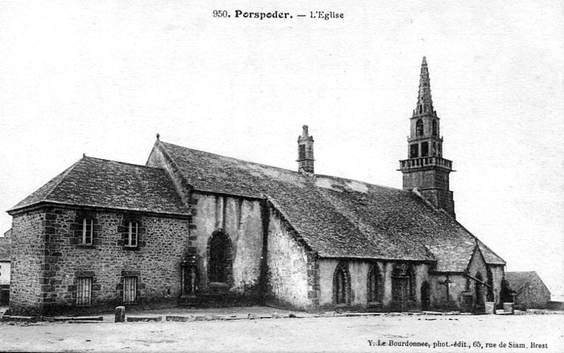 L'glise de Porspoder (Bretagne).