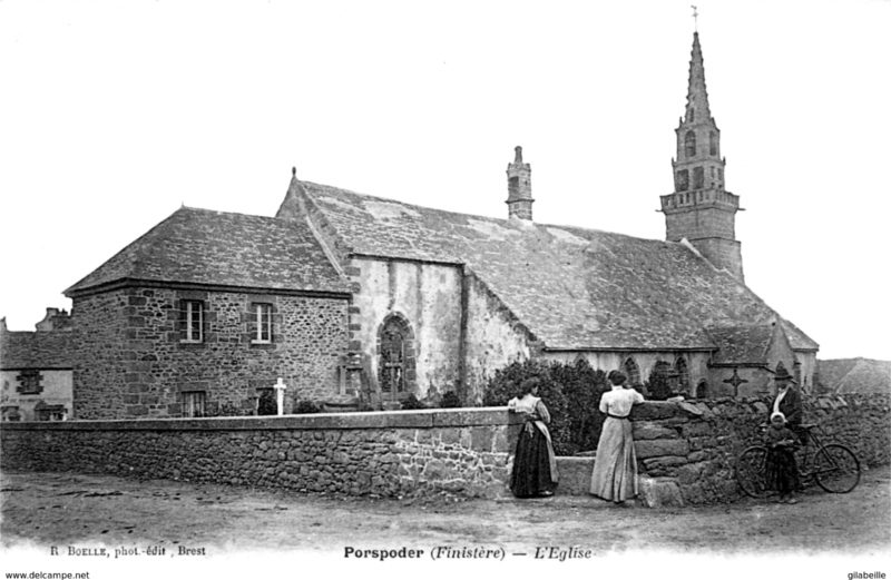 Eglise de Porspoder (Bretagne).