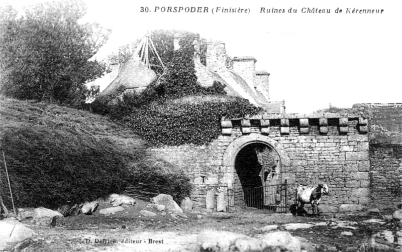 Chteau de Kerenneur  Porspoder (Bretagne).