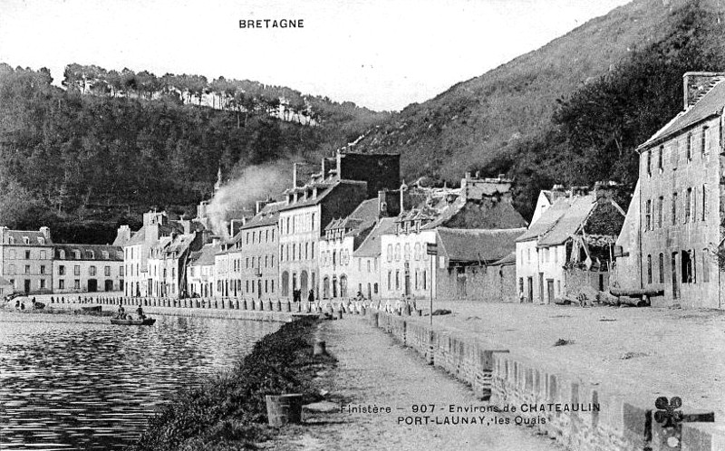 Ville de Port-Launay (Bretagne).