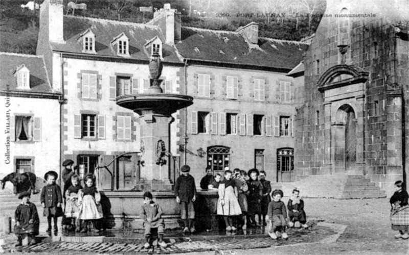 Ville de Port-Launay (Bretagne).