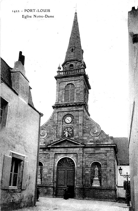 Eglise de Port-Louis (Bretagne).