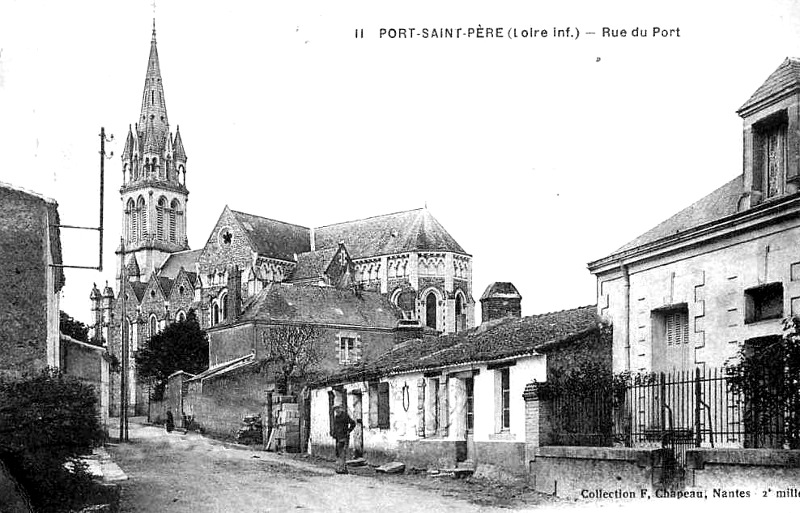 Ville de Port-Saint-Pre (Bretagne).